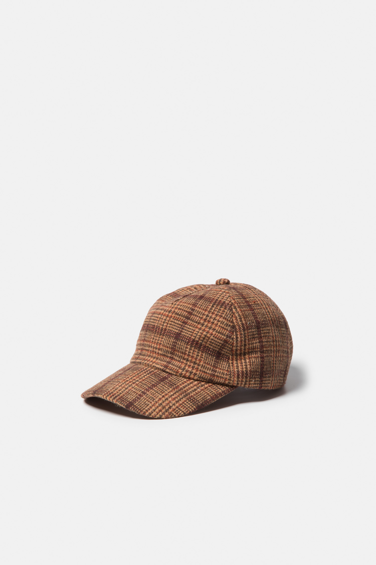 Glen-Check Cap Check for Woman | LANIDOR